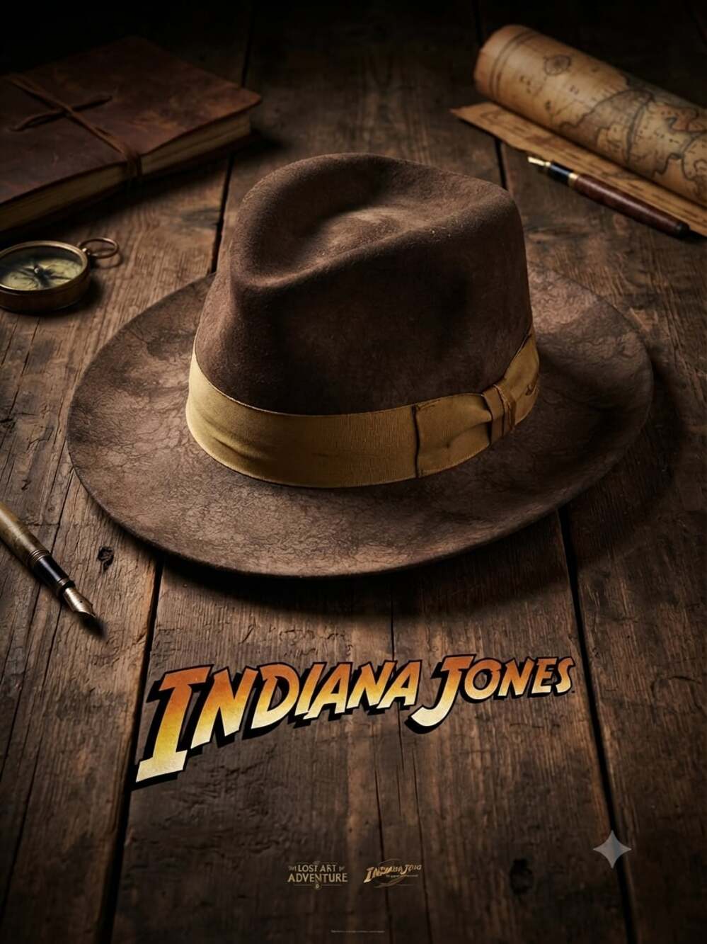 Indiana Jones Official Licensed Fedora Costume Hat
